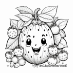 Robust 'Faithfulness' Fruit of the Spirit Coloring Pages 2
