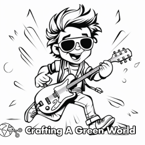 Music Coloring Pages - Free &amp; Printable!
