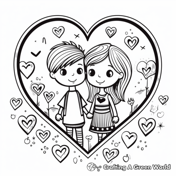 I Love You Coloring Pages - Free & Printable!