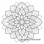 Root Chakra Mandala Coloring Pages 2