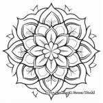 Root Chakra Mandala Coloring Pages 3