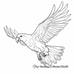 Rose-Breasted Cockatoo Coloring Pages for Kids 4