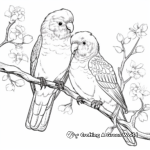Rosella Parrots Coloring Pages: A Delight for Artists 1