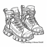 Rugged Shoes of Peace Coloring Pages 4