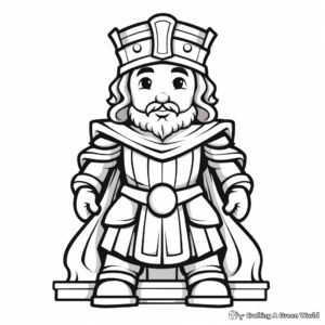 Sacred King Herod Coloring Pages for Kids 1