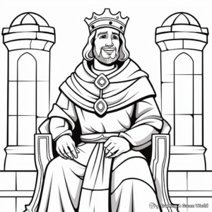 Sacred King Herod Coloring Pages for Kids 3
