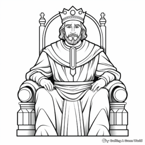 Sacred King Herod Coloring Pages for Kids 4