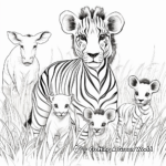 Safari Animals Coloring Pages for Adventure Seekers 4