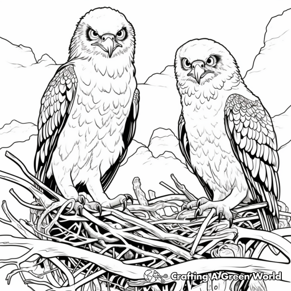 Osprey Coloring Pages - Free &amp; Printable!