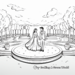 Scenic Outdoor Wedding Venue Coloring Pages 3
