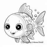 Scientifically Accurate Sunfish Coloring Pages 1