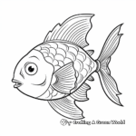 Scientifically Accurate Sunfish Coloring Pages 4