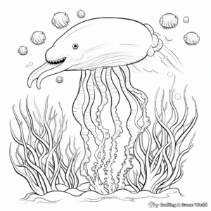 Sea Creature Biology Coloring Pages 4