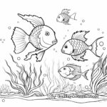 Sea Creatures: Easy Coloring Pages 3