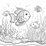 Sea Creatures: Easy Coloring Pages 4