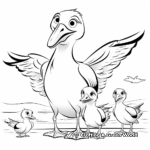 Seagulls and Pelicans Coloring Pages 1