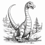 Seismosaurus: The Earth Shaker Coloring Pages 3