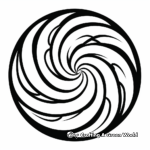 Simple and Easy Swirl Coloring Pages for Beginners 1