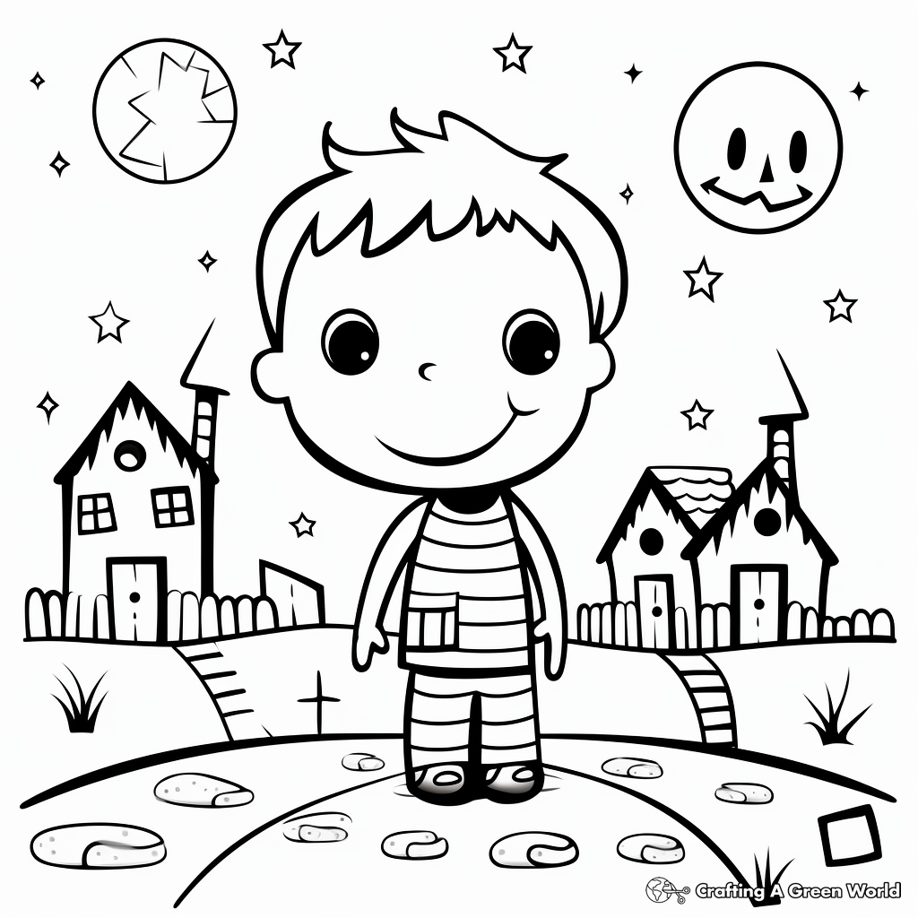 Simple Good Friday Coloring Pages for Children 4