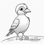 Simple Puffin Coloring Pages for Beginners 1
