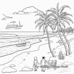 Simple-Seaside Coloring Pages 2