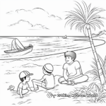 Simple-Seaside Coloring Pages 3