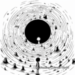Singularity in a Black Hole Coloring Pages 3