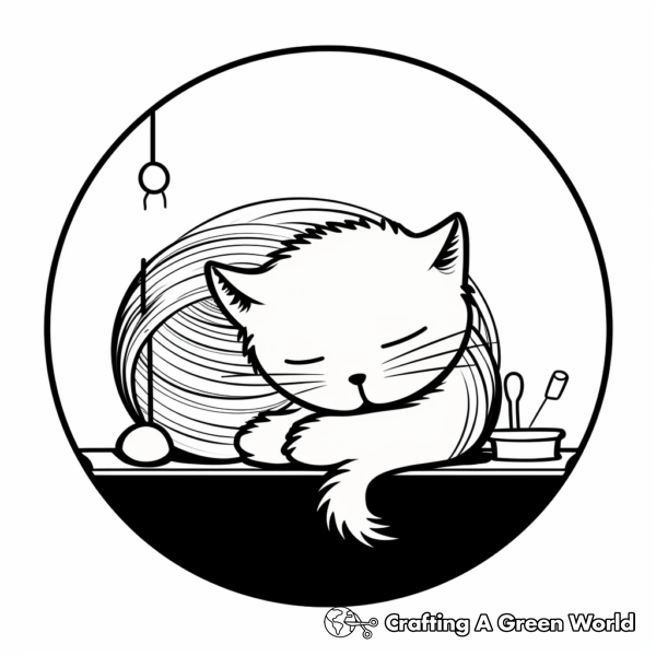Cat Book Coloring Pages - Free &amp; Printable!