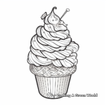 Soft Serve Ice Cream Coloring Pages 4