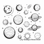 Solar System Black Hole Coloring Pages 3