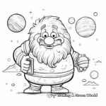 Solar System Dwarf Planets Coloring Workbook Pages 2
