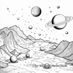 Solar System Exploration Coloring Sheets 3