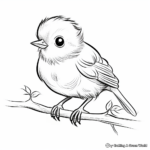 Soothing Baby Nightingale Coloring Sheets for Adults 3