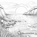 Soothing Seascape Coloring Pages 4