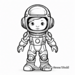 Space Suit Coloring Pages 1
