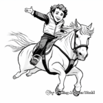 Spanish Bullfighting Coloring Pages 4