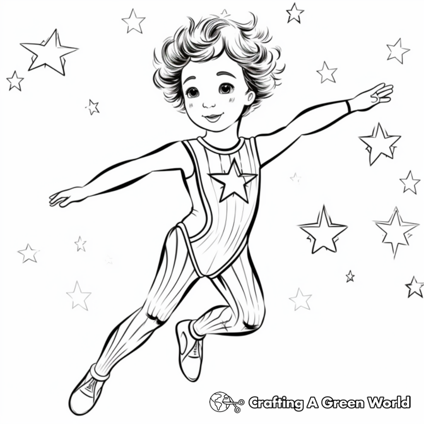 Leotard Coloring Pages - Free &amp; Printable!