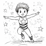 Sparkly Performance Leotard Coloring Sheets 3