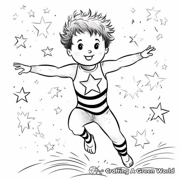 Leotard Coloring Pages - Free &amp; Printable!