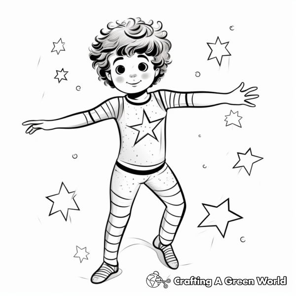 Leotard Coloring Pages - Free &amp; Printable!