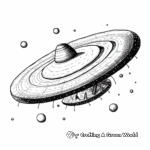 Spectacular Sombrero Galaxy Coloring Pages 1