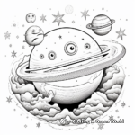 Spectacular Space and Planet Coloring Pages 1