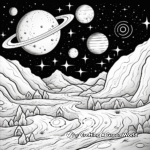 Spectacular Space and Planet Coloring Pages 3