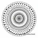 Spiral Geometry Coloring Pages for Advanced Users 4