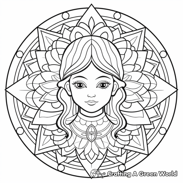 Sacred Geometry Coloring Pages - Free &amp; Printable!