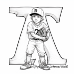 Sports-themed Alphabet Coloring Pages 2