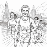 Sportsmanship-Showcasing Olympic Team Sports Coloring Pages 3
