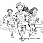 Sportsmanship-Showcasing Olympic Team Sports Coloring Pages 4