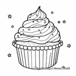 Sprinkle Decorated Ice Cream Coloring Pages 2