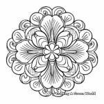 St Patrick's Day Themed Mandala Coloring Pages for Adults 4
